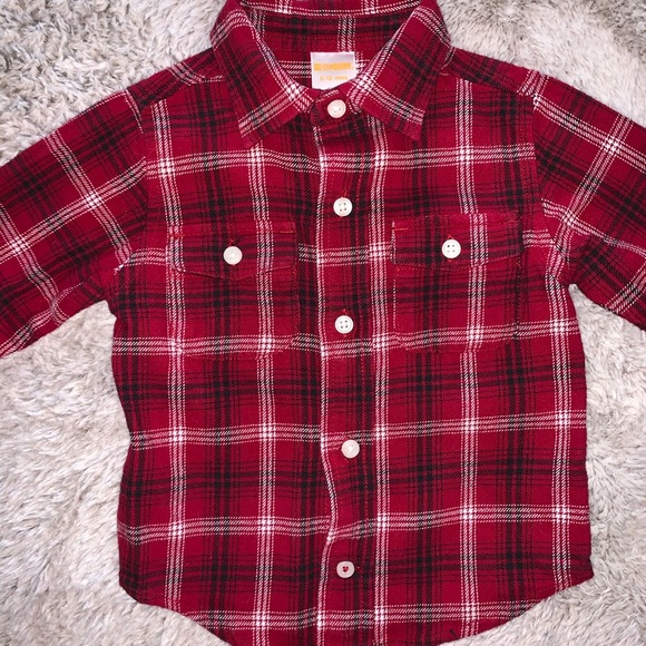 NWOT TODDLER GYMBOREE BUTTON DOWN SHIRT - Picture 3 of 4